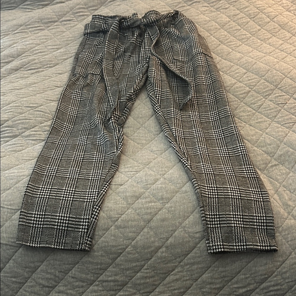 Sanita Women’s Black and White Checkered Pants